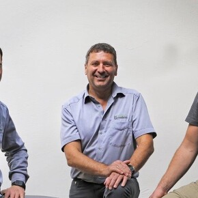 Im Bild zu sehen von links nach rechts: Mathias Angermeir, Rudi Angermeir sen., Rudi Angermeir jun. Im Bild zu sehen von links nach rechts: Mathias Angermeir, Rudi Angermeir sen., Rudi Angermeir jun.