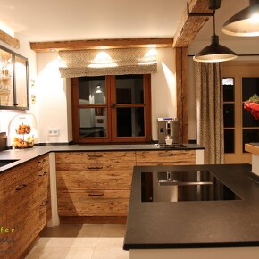 Altholzküche rustikale Optik Altholzküche rustikale Optik