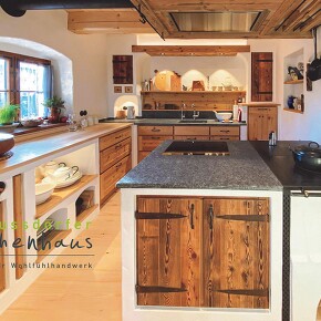 Altholzküche indirekte Beleuchtung  Altholzküche indirekte Beleuchtung