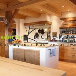 Bauerküche Fichte Altholz gemauerte Küchenblock  Bauerküche Fichte Altholz gemauerte Küchenblock